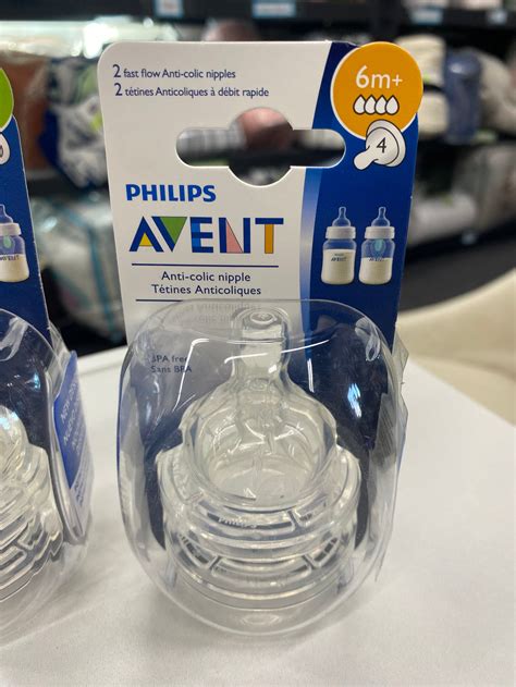 avent bottle nipples size 2.